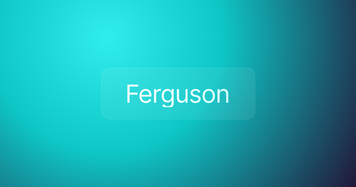 Ferguson