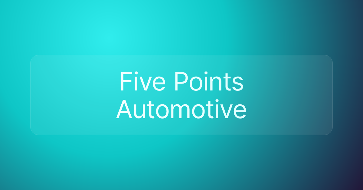 Five Points Automotive
