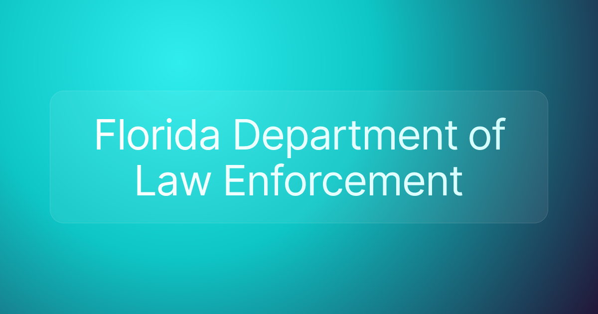 Florida Department of Law Enforcement