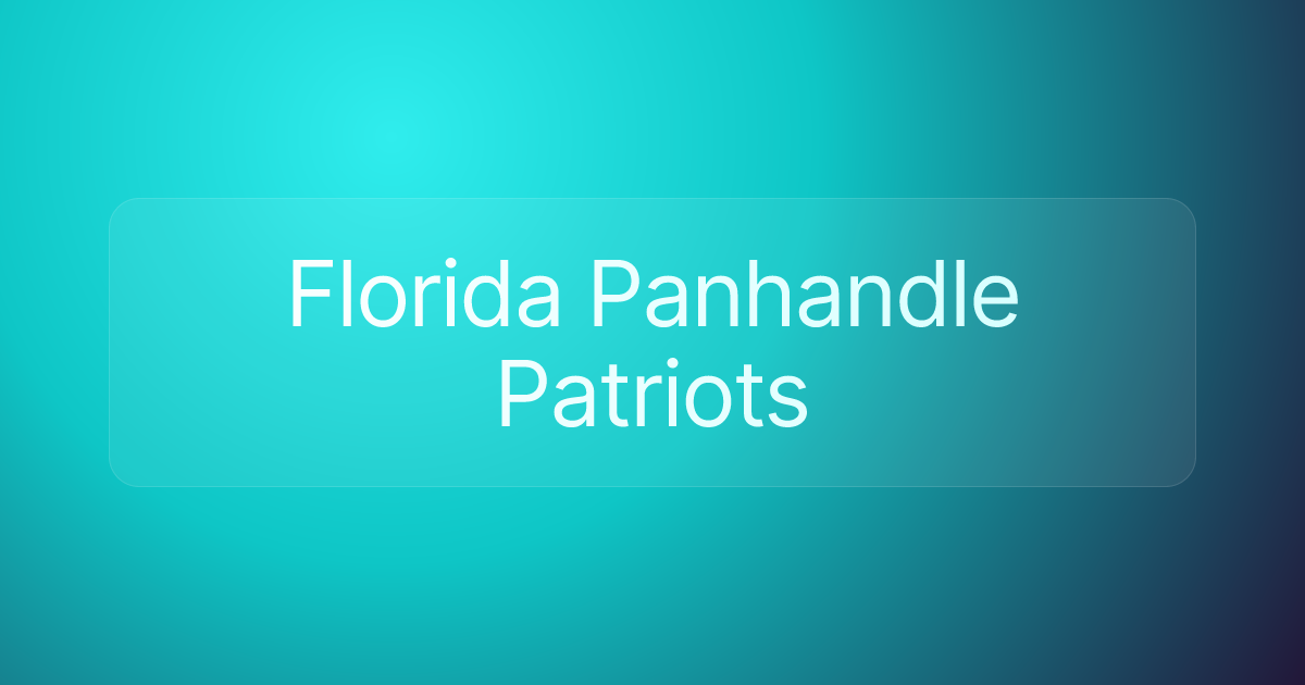 Florida Panhandle Patriots