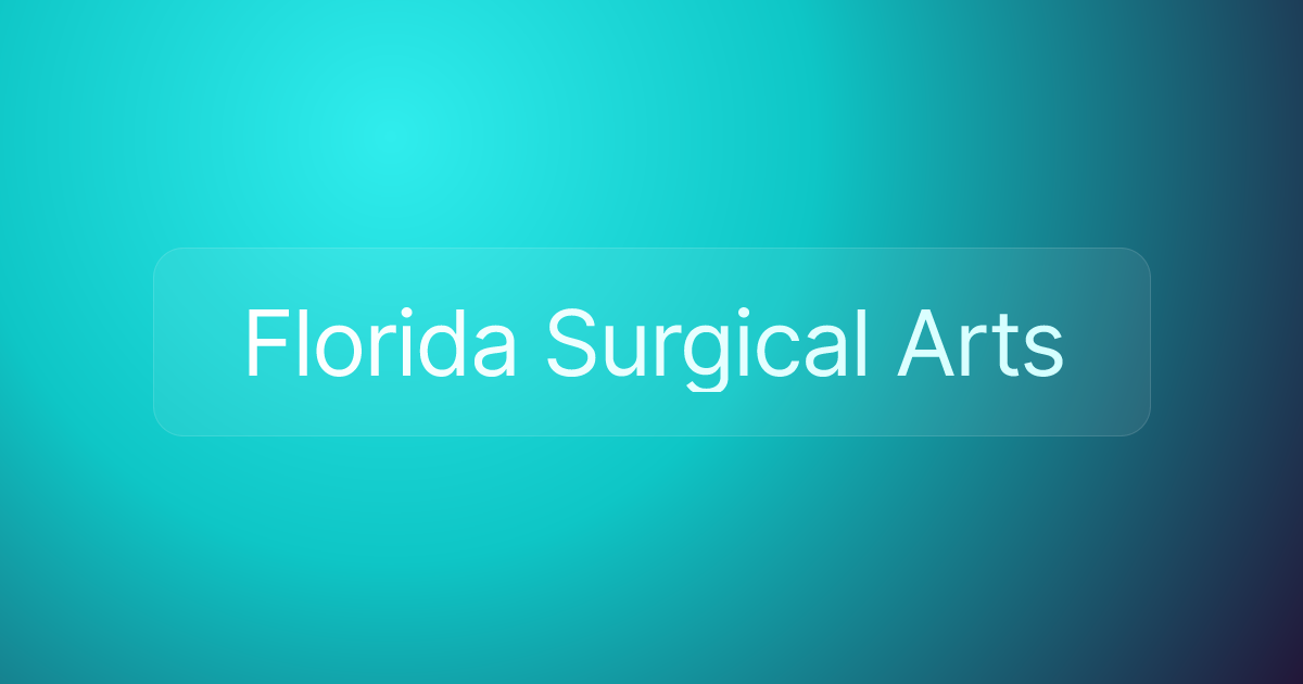 Florida Surgical Arts