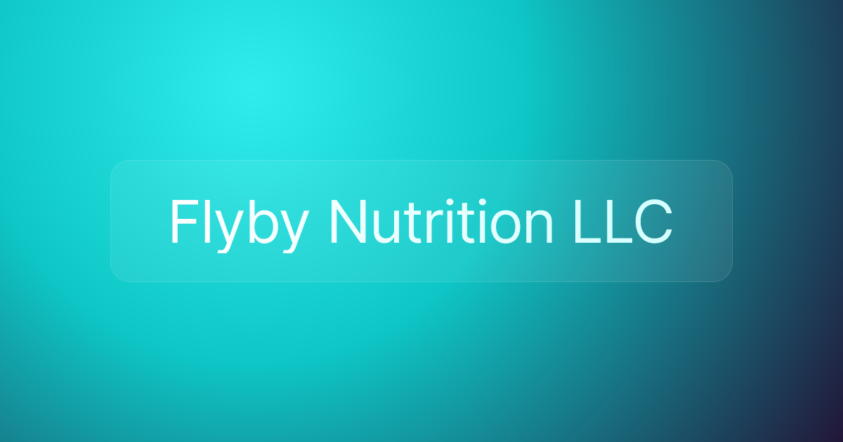 Flyby Nutrition LLC