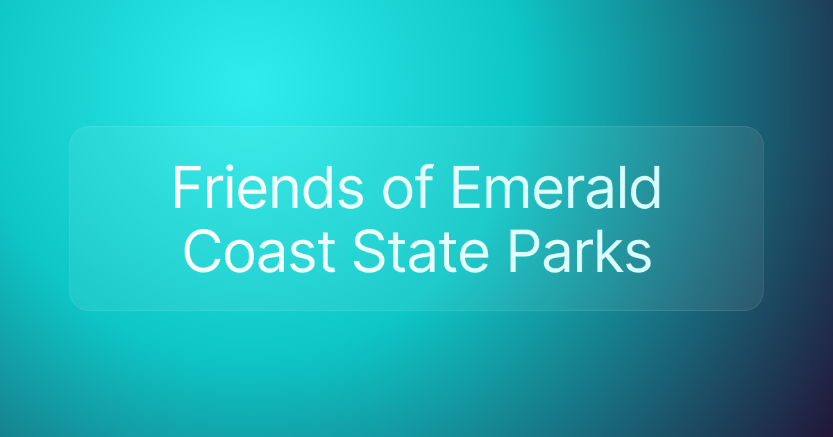Friends of Emerald Coast State Parks