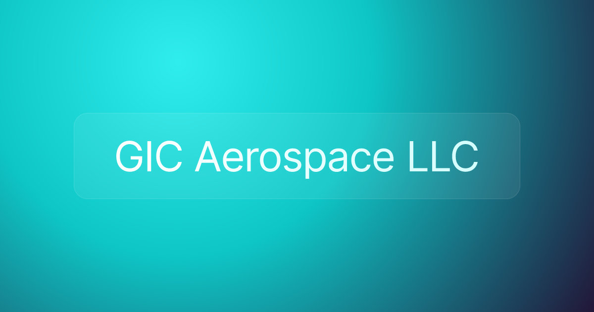 GIC Aerospace LLC