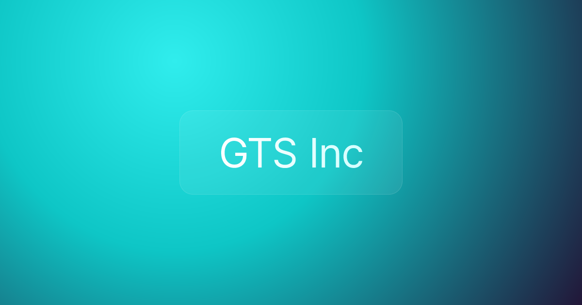 GTS Inc