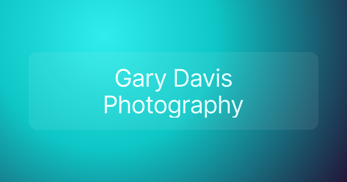 Gary Davis Photography
