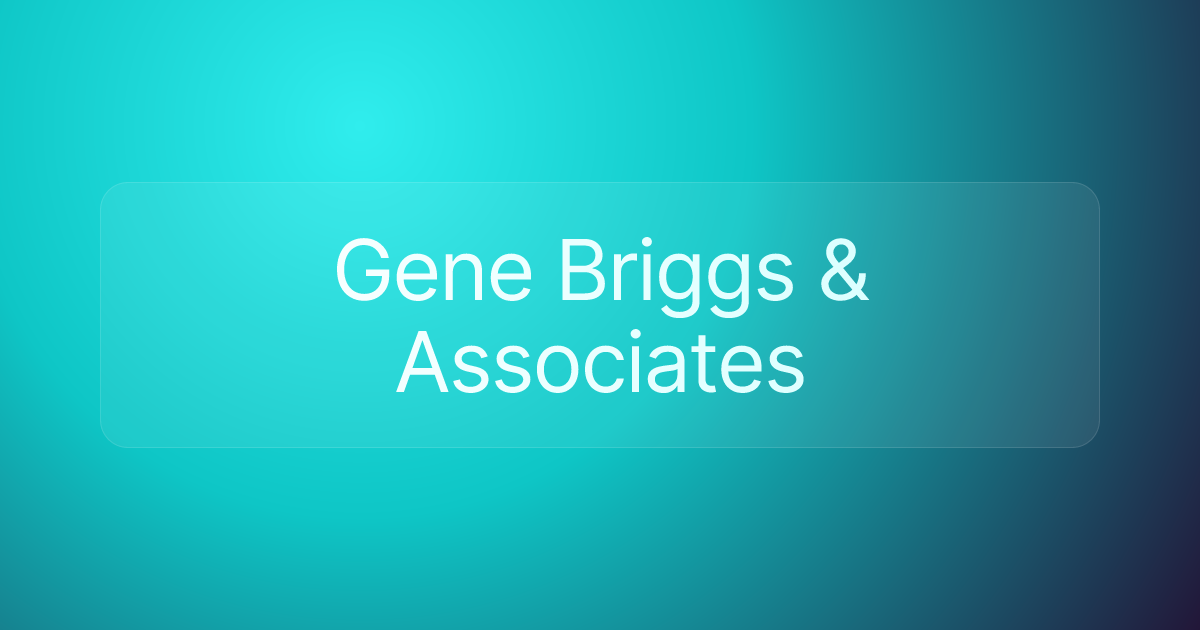 Gene Briggs & Associates