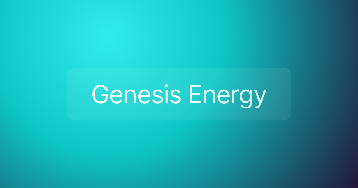 Genesis Energy