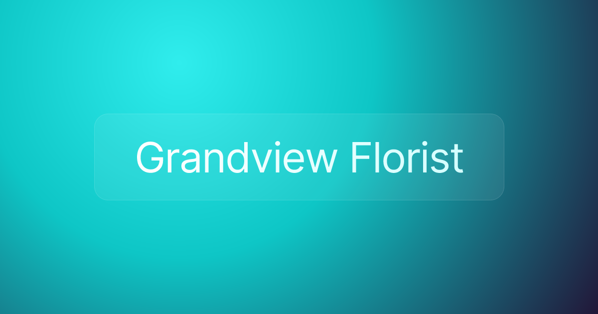 Grandview Florist