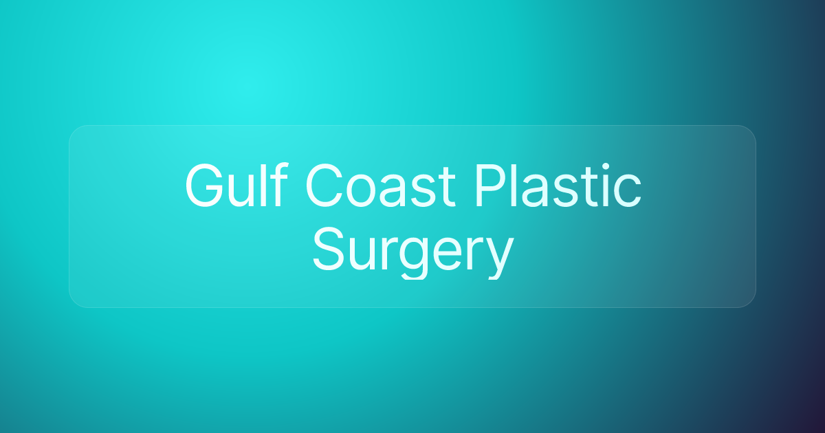 Gulf Coast Plastic Surgery