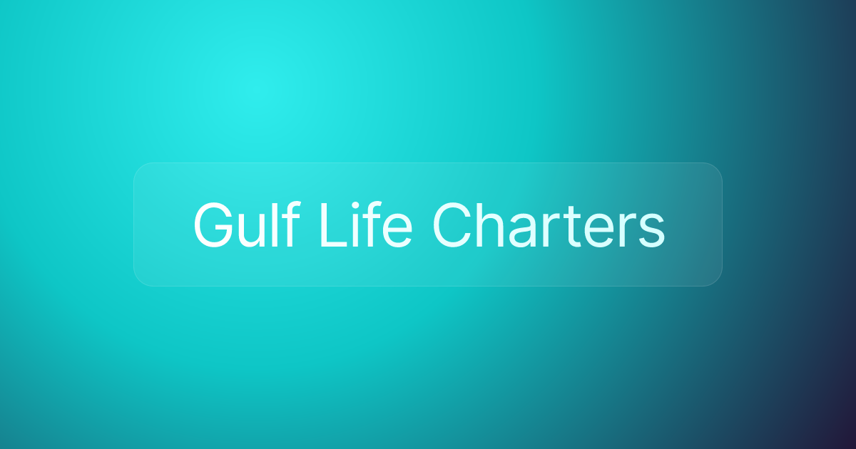Gulf Life Charters