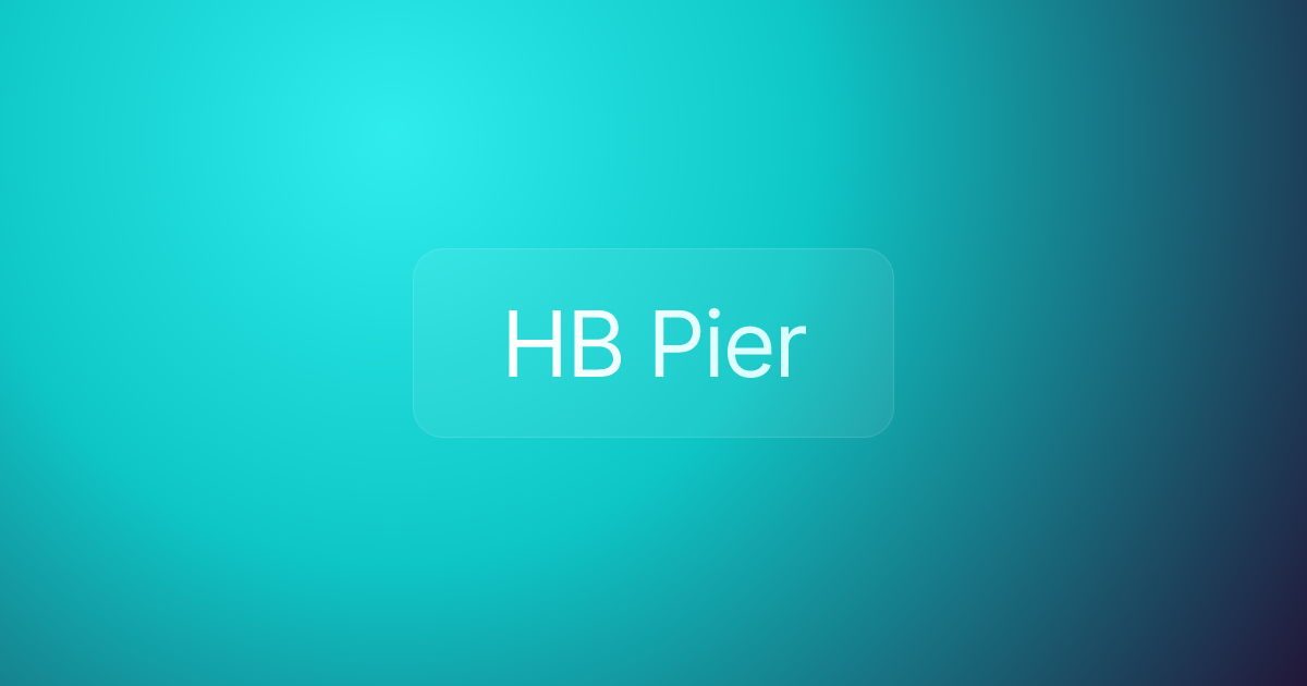 HB Pier