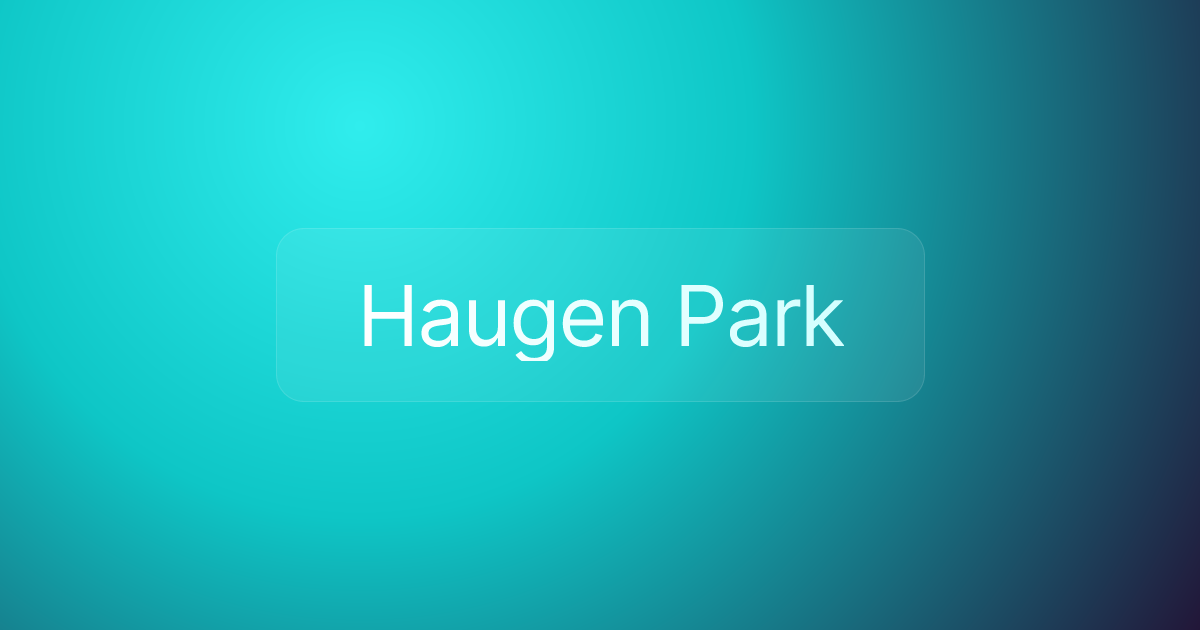 Haugen Park