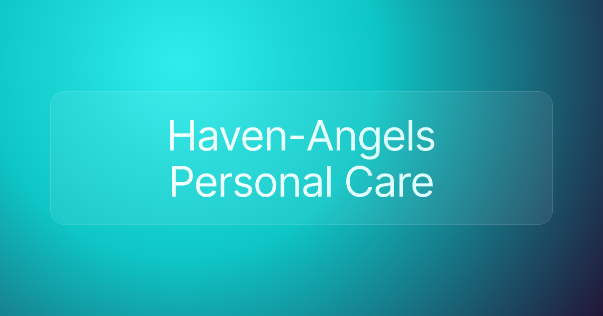 Haven-Angels Personal Care