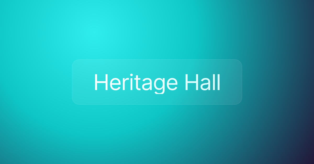 Heritage Hall