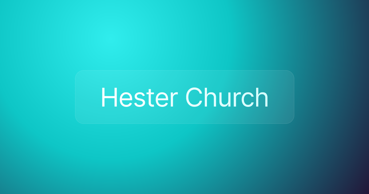 Hester Church
