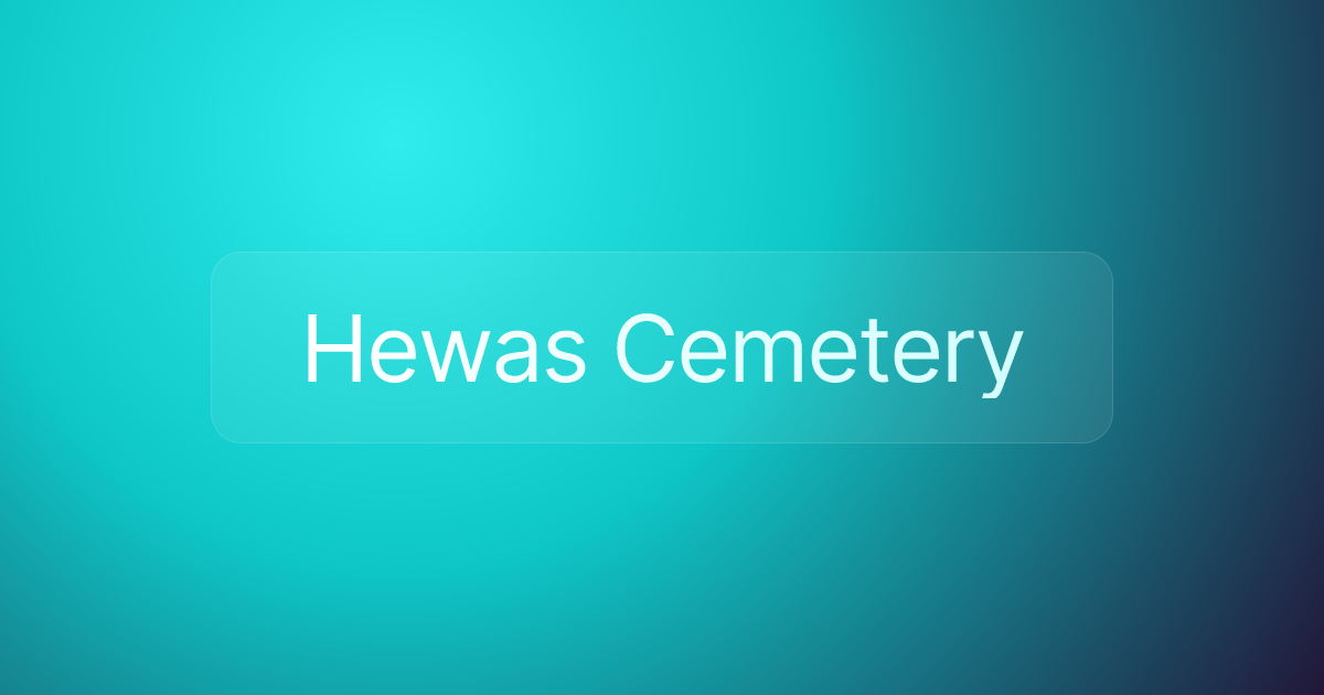Hewas Cemetery
