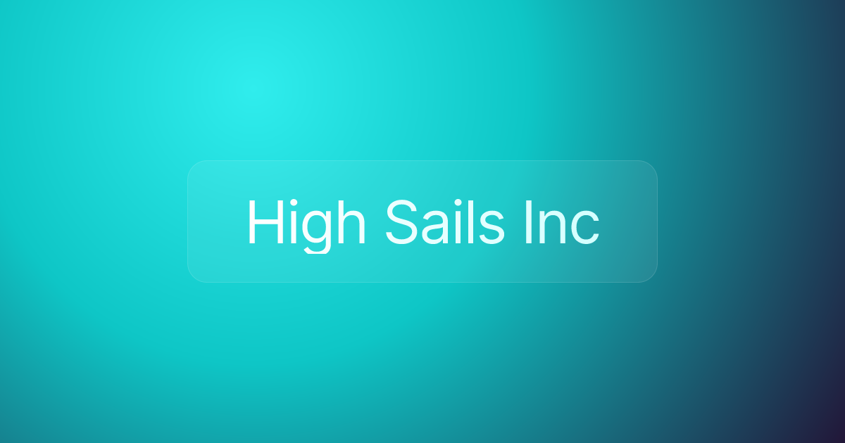 High Sails Inc