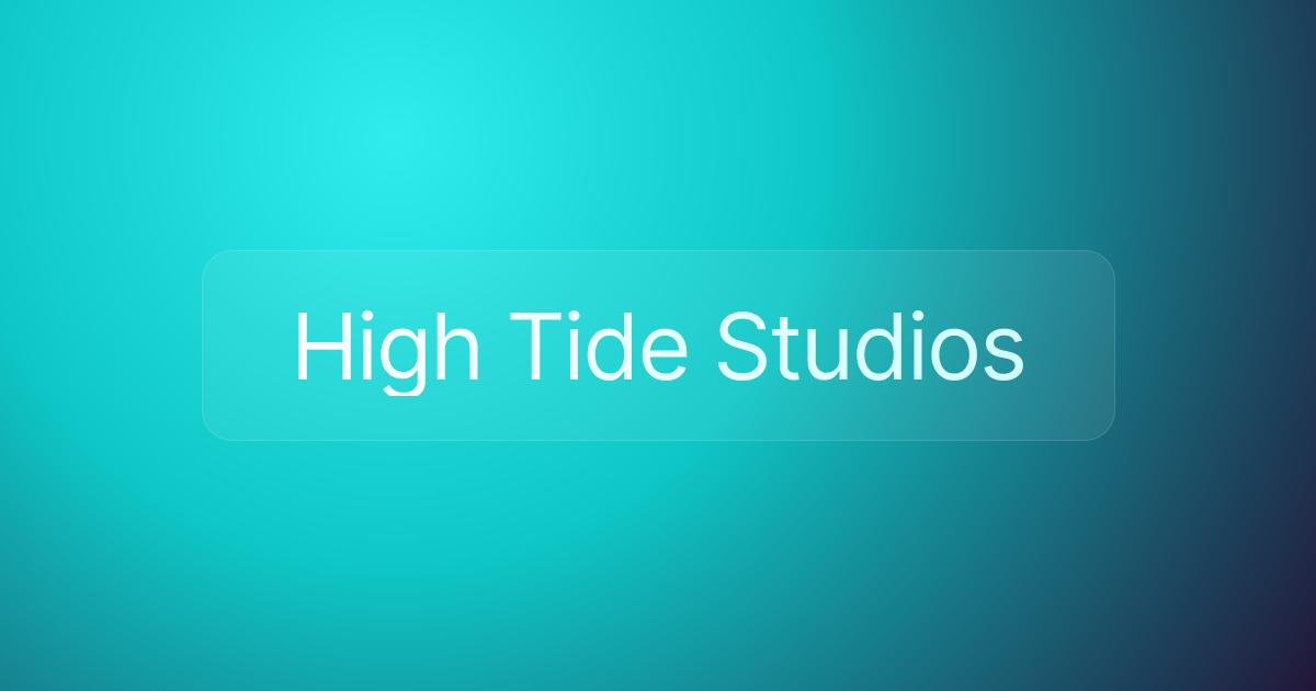 High Tide Studios