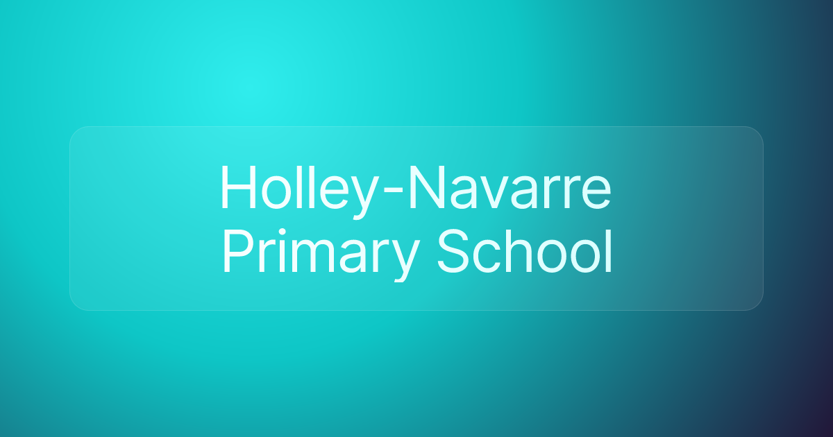 Holley-Navarre Primary School