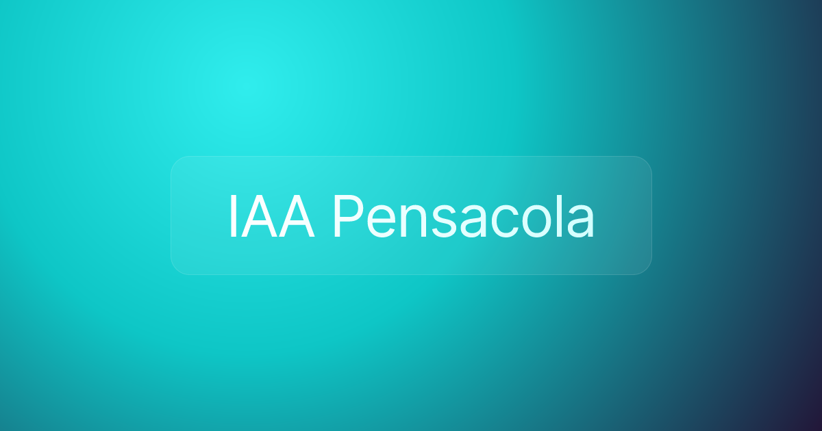 IAA Pensacola