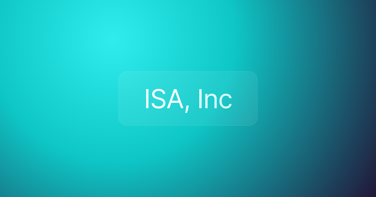 ISA, Inc