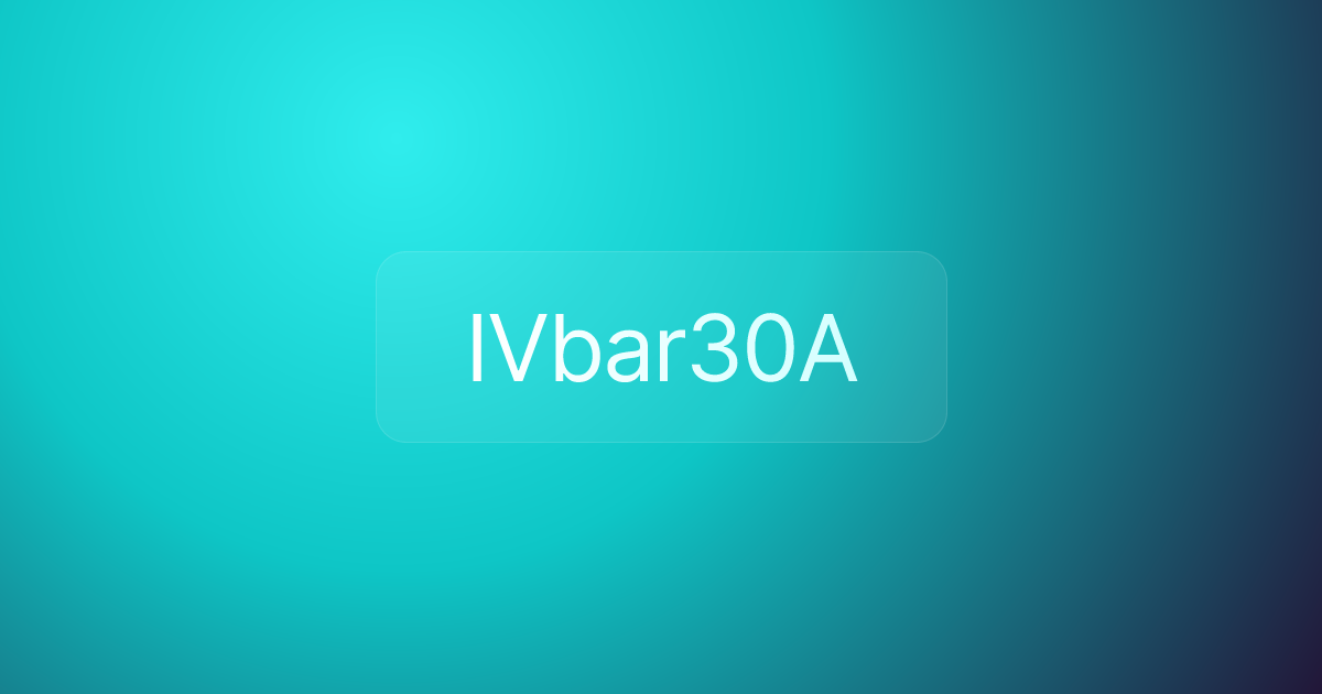 IVbar30A