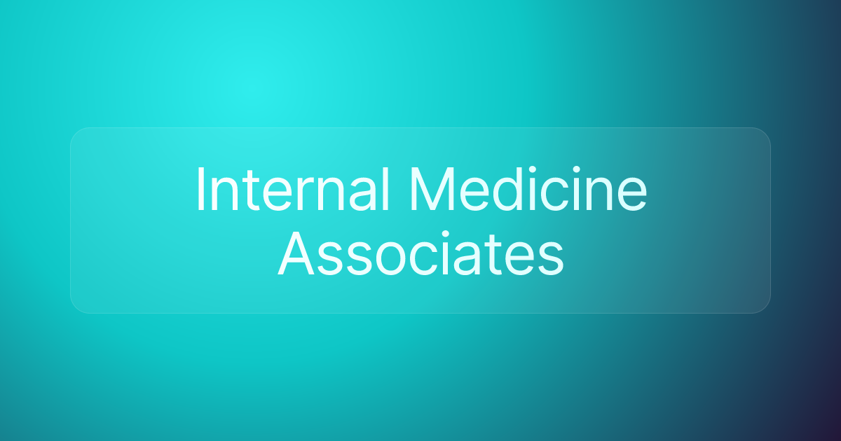 Internal Medicine Associates