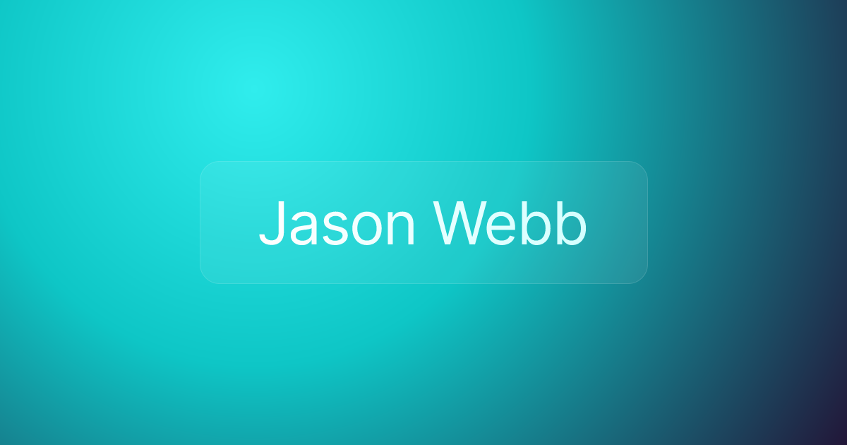 Jason Webb