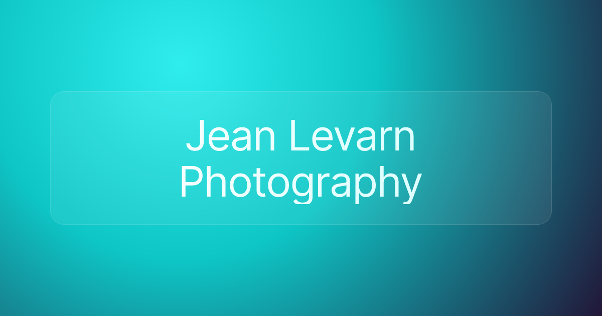Jean Levarn Photography
