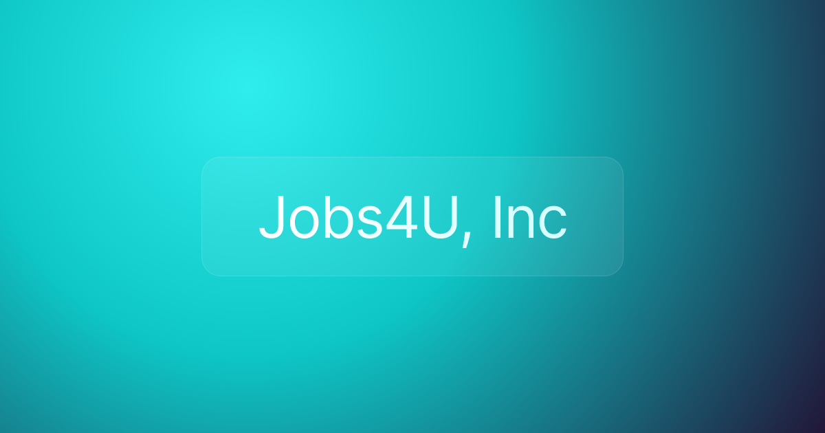 Jobs4U, Inc
