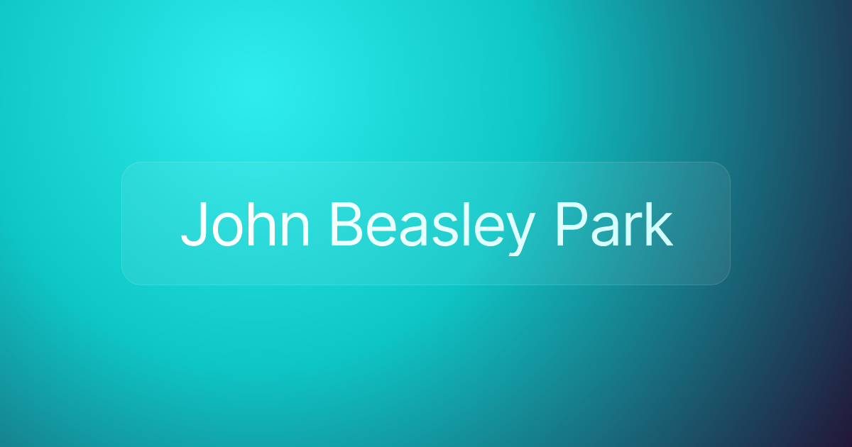 John Beasley Park