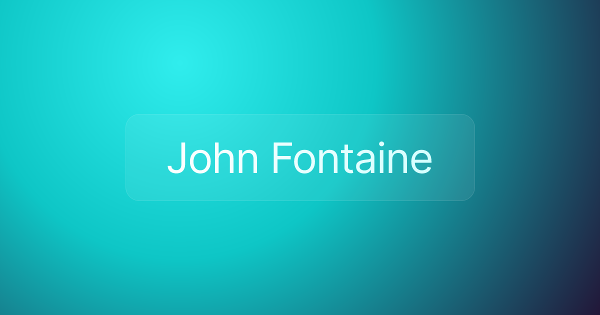 John Fontaine
