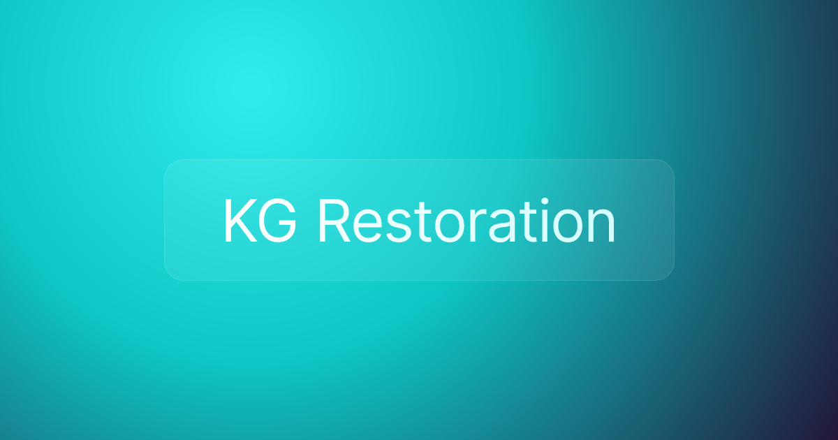 KG Restoration