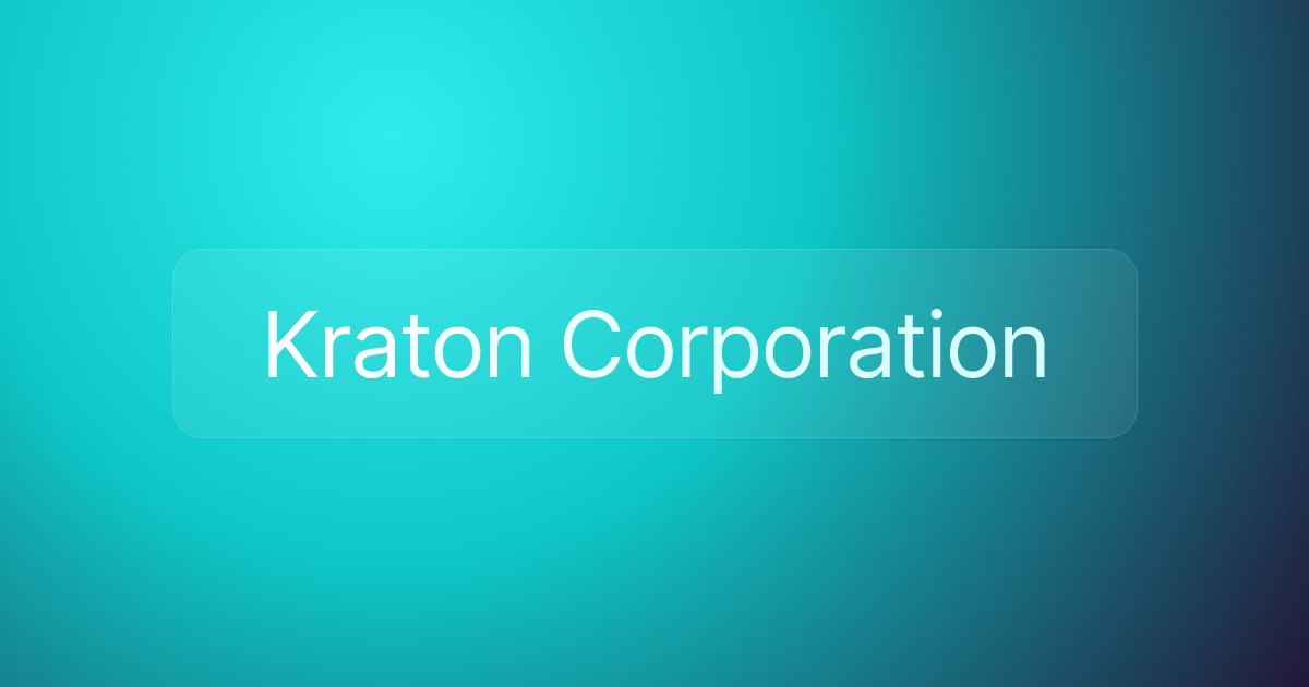 Kraton Corporation