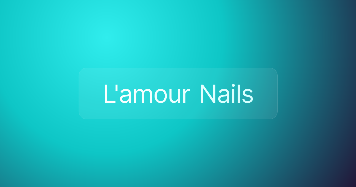 L'amour Nails