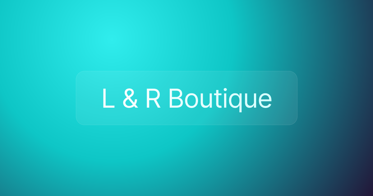 L & R Boutique