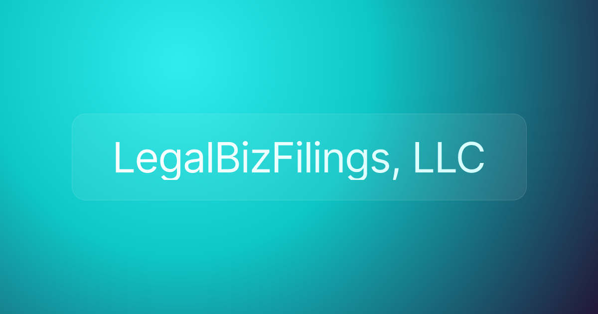LegalBizFilings, LLC