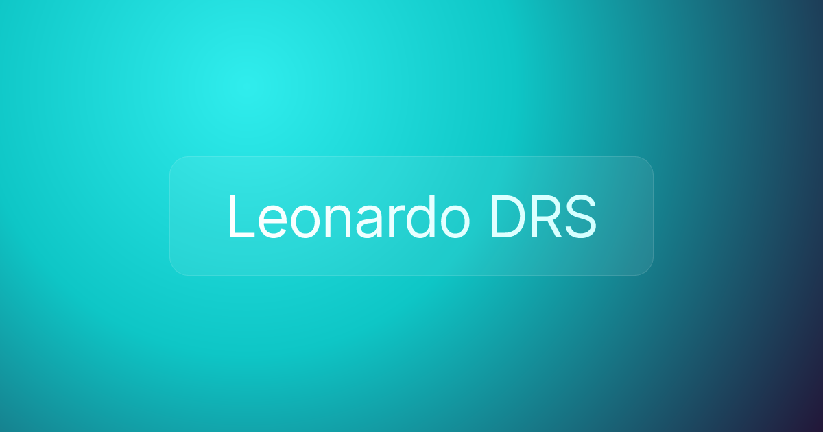 Leonardo DRS