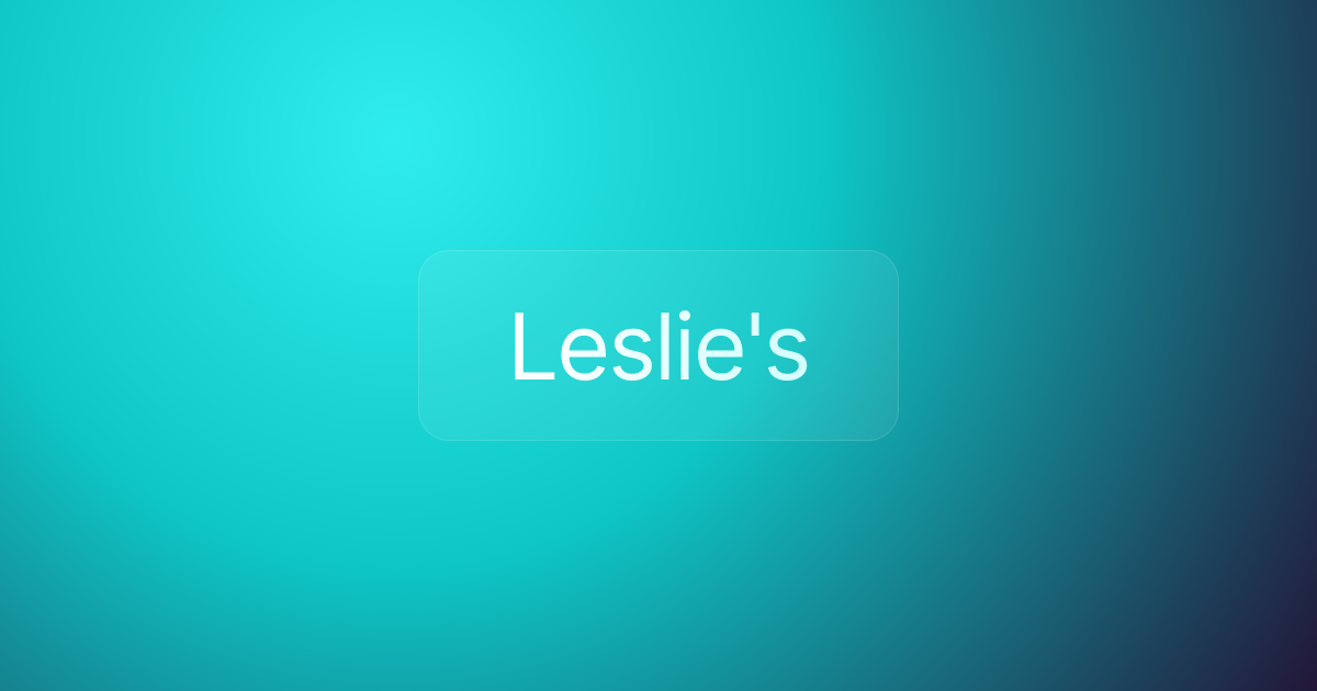 Leslie's