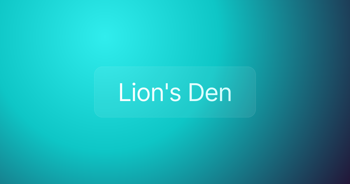 Lion's Den
