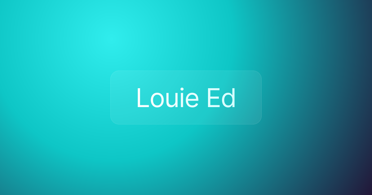 Louie Ed
