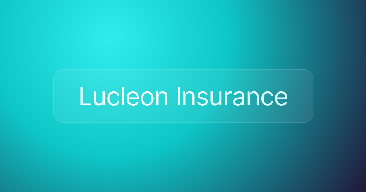 Lucleon Insurance