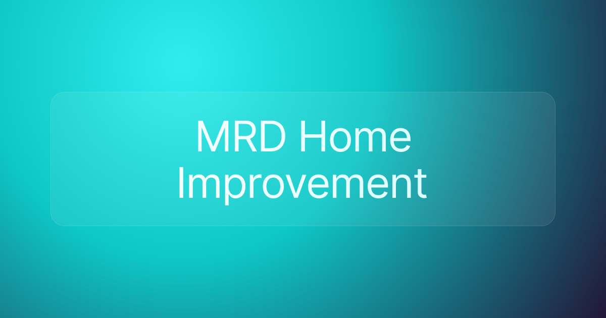 MRD Home Improvement