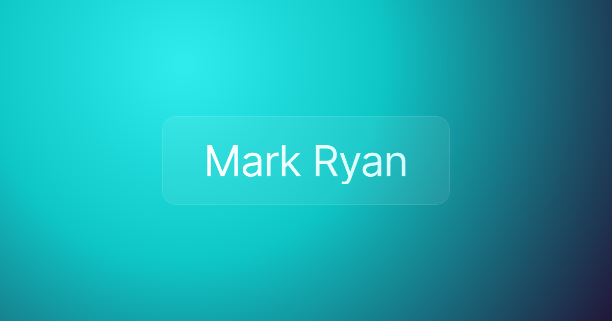 Mark Ryan