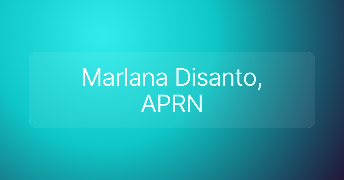 Marlana Disanto, APRN