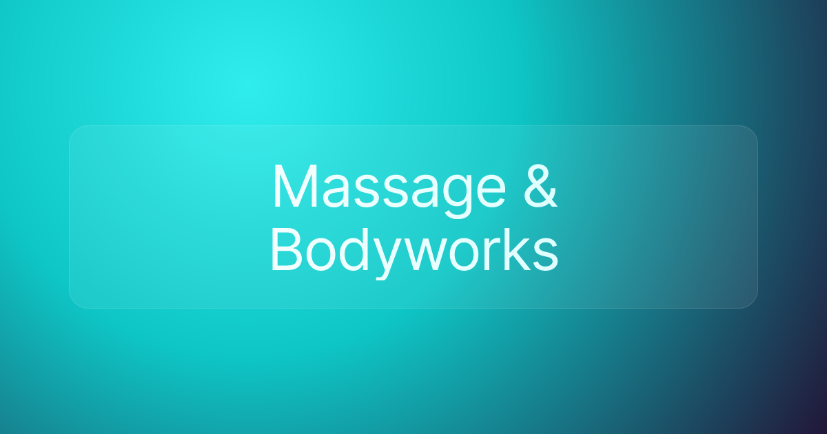 Massage & Bodyworks