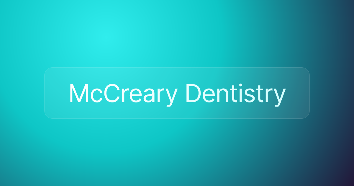 McCreary Dentistry
