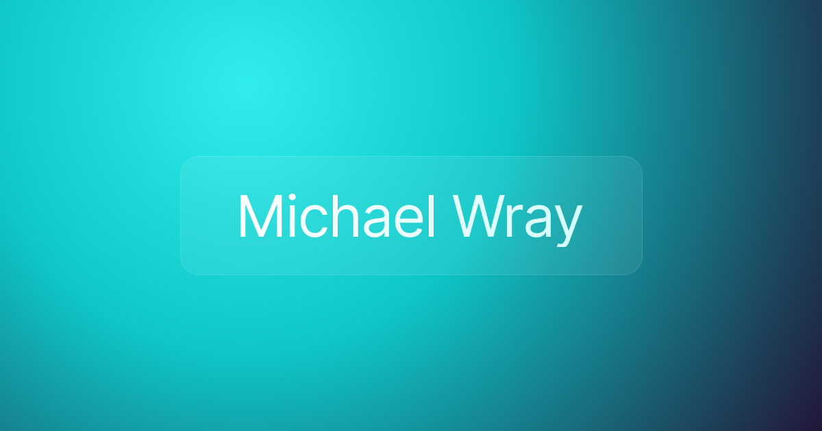 Michael Wray