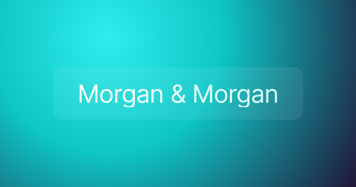 Morgan & Morgan